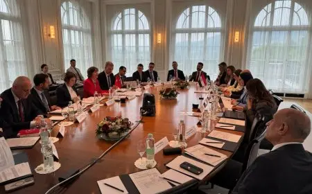 انعقاد الاجتماع الأول للجنة الاقتصادية المشتركة بين مصر وسويسرا في مدينة برن