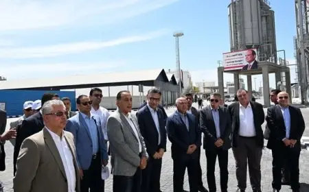 افتتاح محطة تخزين الحبوب الجافة «أقماح» في بورسعيد بسعة 100 ألف طن