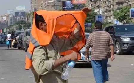 ذروة الموجة الحارة اليوم .. تحذير من الأرصاد للمواطنين بشأن حالة الطقس وزيادة الرطوبة