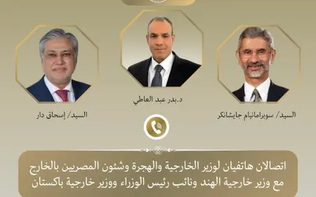 وزير الخارجية يتواصل هاتفيًا مع وزيري خارجية الهند وباكستان