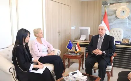 وزير التعليم العالي يناقش مع سفيرة الاتحاد الأوروبي تعزيز الشراكة المصرية الأوروبية