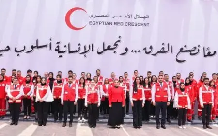 انتصار السيسي: الهلال الأحمر المصري يمثل أرقى معاني الإنسانية والتطوع