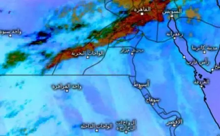 الأرصاد الجوية: غيوم وأمطار خفيفة على شمال البلاد