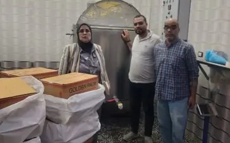 إغلاق معمل غير مرخص يقوم بالغش في إنتاج الزبدة البلدي باستخدام سمن صناعي في الجيزة
