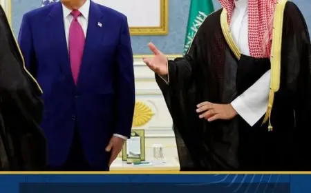 ولي العهد السعودي والرئيس ترامب يوقعان اتفاقية الشراكة الاقتصادية الاستراتيجية بين المملكة المتحدة والولايات المتحدة