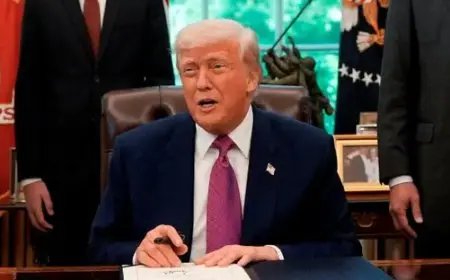 ترامب يعلن عن إلغاء العقوبات الأمريكية المفروضة على سوريا