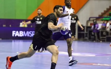 افتتاح بطولة إفريقيا للأندية أبطال الكؤوس لكرة اليد في مصر