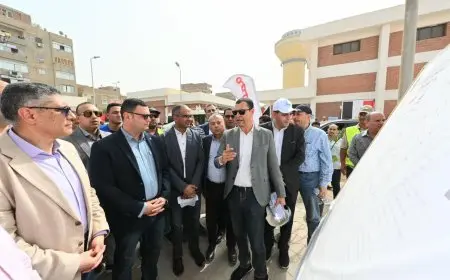 وزير الإسكان يأمر بتسريع الأعمال واكتمال محطة مياه منشأة القناطر المُعالجة