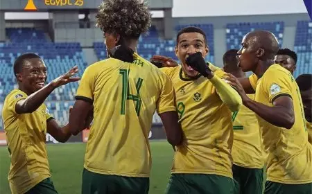 جنوب أفريقيا تحرز كأس أمم أفريقيا للشباب بفوزها على المغرب