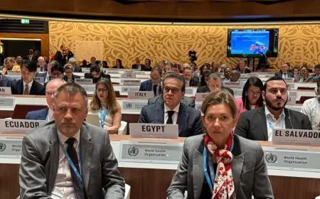 خالد عبدالغفار يبرز حرص مصر والتزامها بالعمل الجماعي نحو تحقيق الصحة للجميع