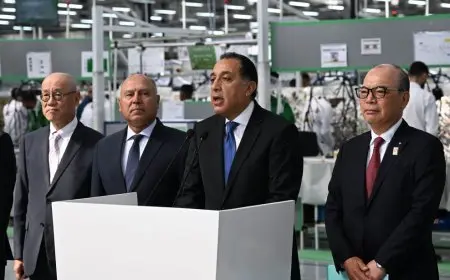 مدبولي: مصر ستكون مركزاً عالمياً لإنتاج مكونات صناعة السيارات