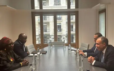 وزير الخارجية يجتمع مع وزيرة التكامل الأفريقي والشئون الخارجية في السنغال