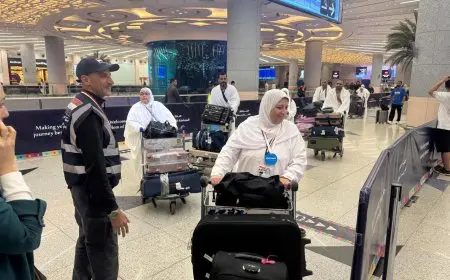 وصول 9360 حاجًا مصريًا من بعثة القرعة إلى مكة المكرمة