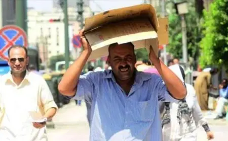 تحذيرات الأرصاد: موجة حر شديدة تضرب البلاد اليوم لمدة 3 أيام متواصلة