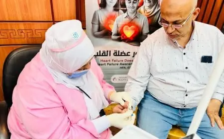 “الرعاية الصحية و الجمعية المصرية لأمراض القلب تطلقان حملة توعوية عن قصور عضلة القلب”
