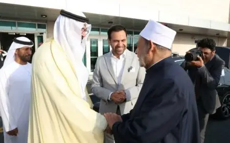 شيخ الأزهر يصل الإمارات للمشاركة في “قمة الإعلام العربي”