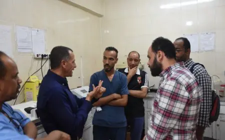 زيارة مفاجئة رسمية لمستشفى التكامل لطب النفس والإدمان في أسوان