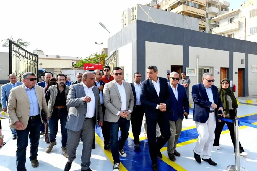 وزير الإسكان ومحافظ السويس يزوران مشروعات مياه الشرب والصرف الصحي بالمحافظة