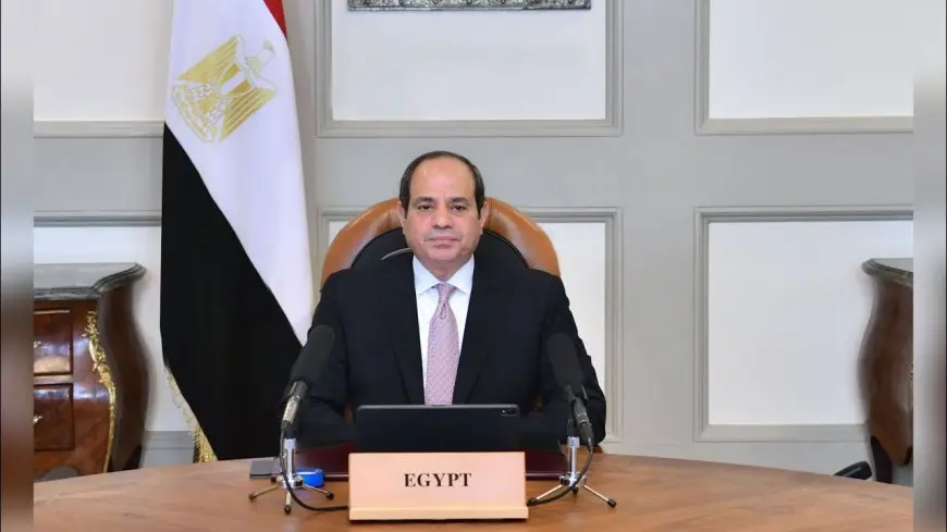 الرئيس السيسي يستقبل رئيس جمهورية القمر المتحدة