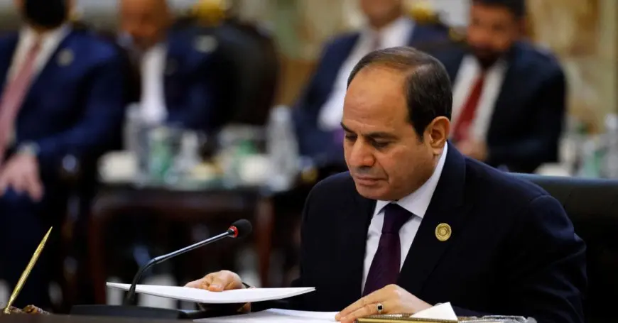 الرئيس السيسي يستقبل نائب رئيس الوزراء العراقي لمناقشة سبل التعاون بين البلدين