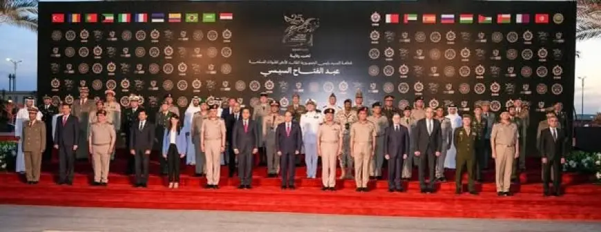 الرئيس السيسي يشارك في الافتتاح الرسمي لبطولة العالم العسكرية للفروسية