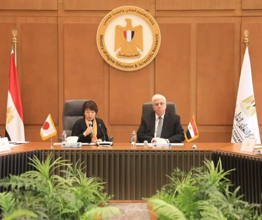 وزير التعليم العالي: المشاريع المشتركة بين مصر واليابان تعزز بناء الكوادر البشرية بشكل نوعي