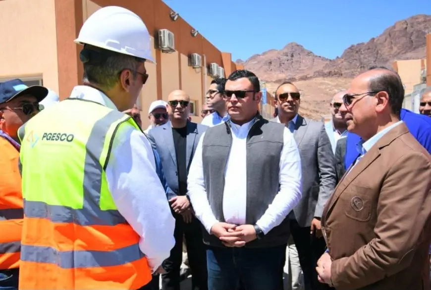 وزير الإسكان ينطلق في جولة بمشروع تطوير موقع التجلي الأعظم فوق أرض السلام في سانت كاترين بسيناء