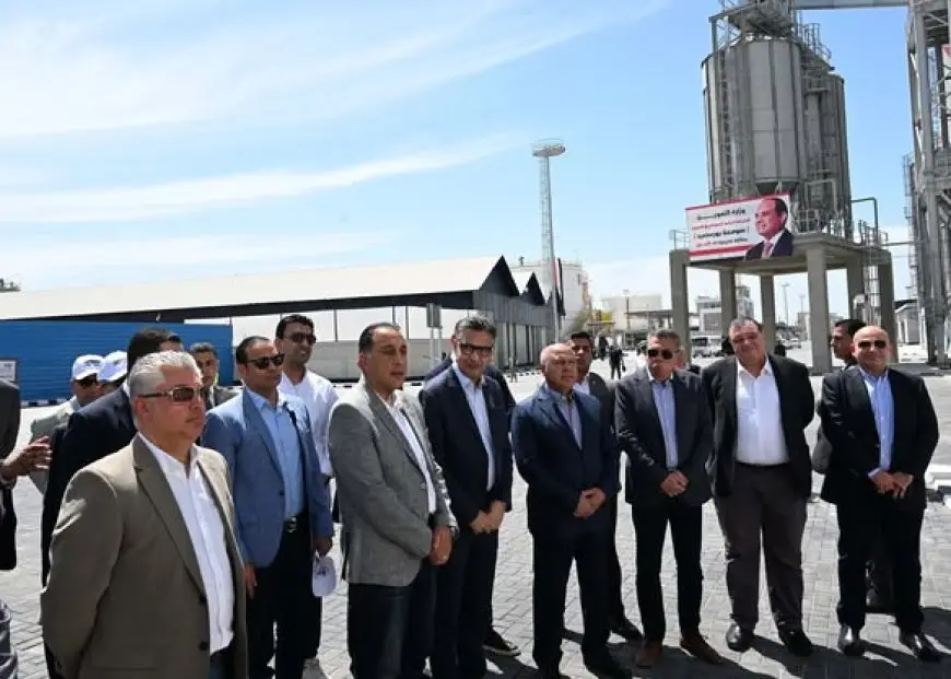 افتتاح محطة تخزين الحبوب الجافة «أقماح» في بورسعيد بسعة 100 ألف طن