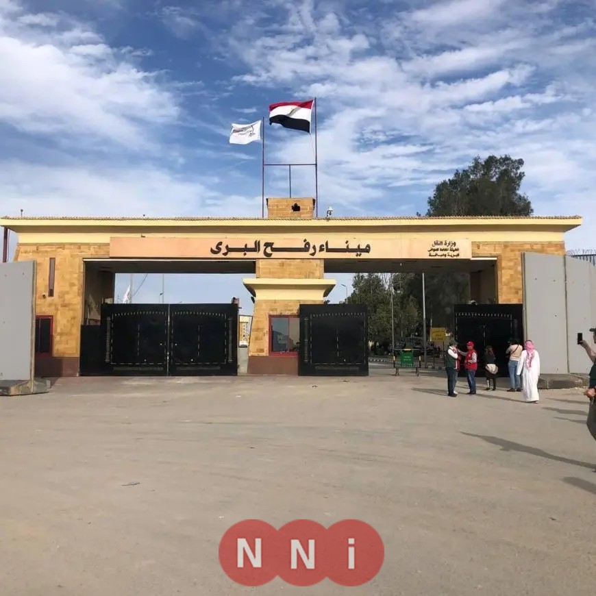 استمرار فتح ميناء رفح البري لليوم الخامس والخمسين على التوالي