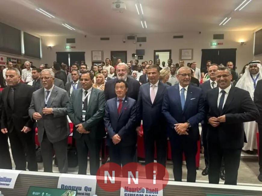 وزير الزراعة يحضر الجلسة الافتتاحية للمؤتمر الدولي لدعم استراتيجية “الفاو”