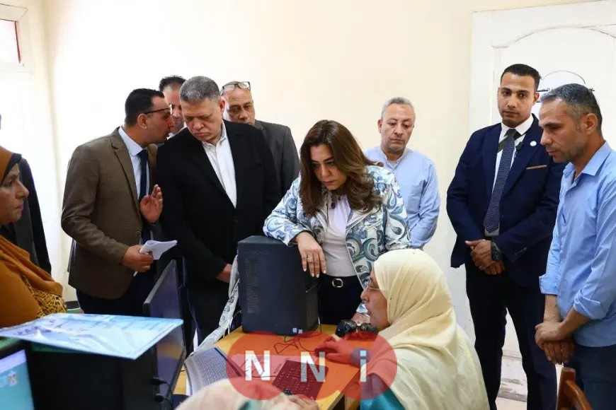 وزيرة التنمية المحلية تشرع في جولة مفاجئة بمركز ومدينة الصف بالجيزة لمتابعة سير العمل