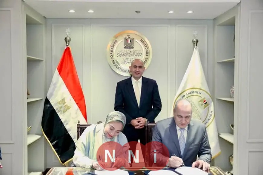 وزير التربية والتعليم يشهد توقيع بروتوكول تعاون بين الوزارة ومؤسسة “التعليم أولًا”