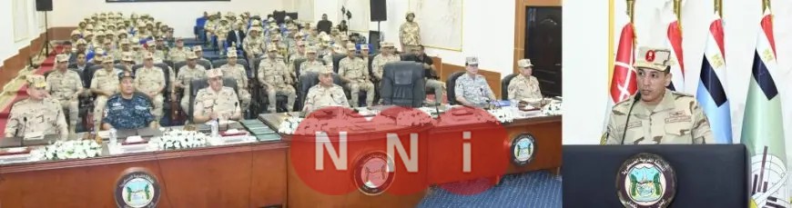 وزير الدفاع يشهد تنفيذ المرحلة الرئيسية لمشروع مراكز القيادة التعبوي في المنطقة الغربية العسكرية