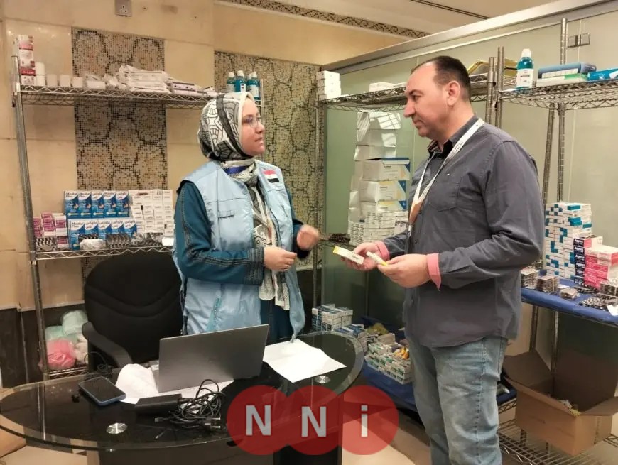 الصحة: عيادات البعثة الطبية تستقبل 2785 زيارة من الحجاج المصريين