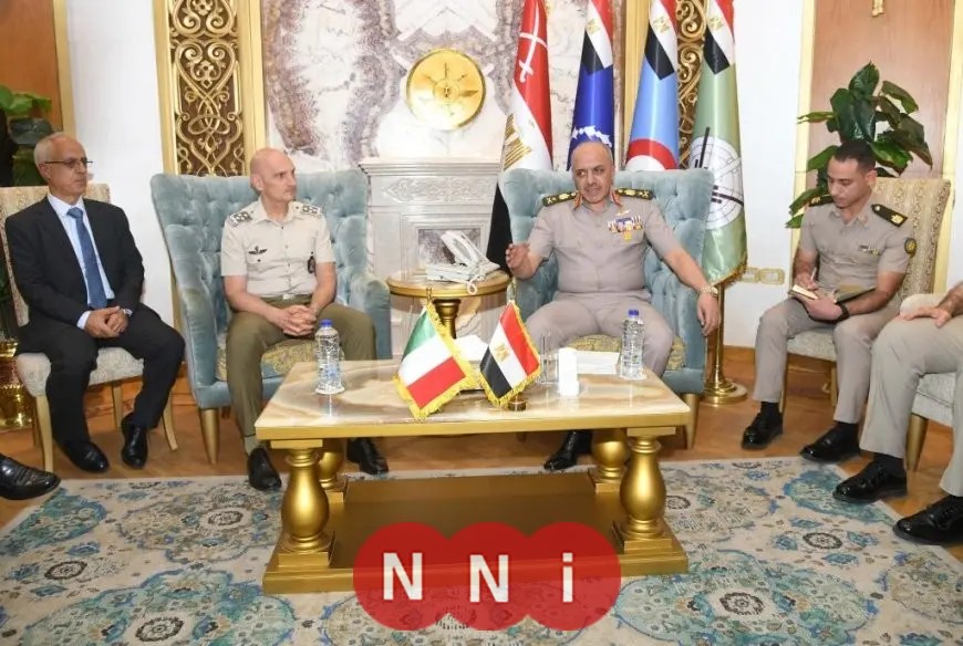 الفريق أحمد خليفة يلتقي برئيس هيئة الأركان المشتركة الإيطالية