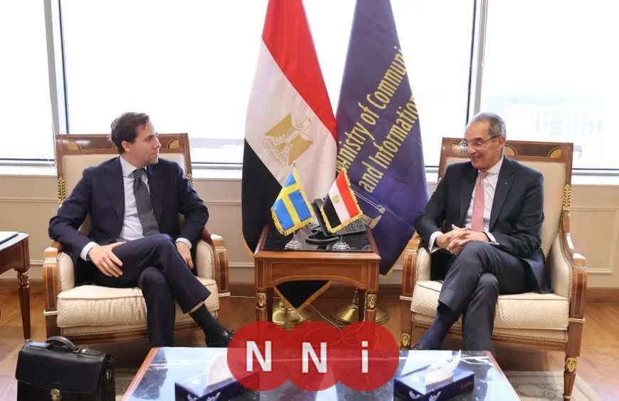 وزير الاتصالات: فرص ممتازة للشركات السويدية لتوسيع أنشطتها وتقديم خدماتها في السوق المصرية