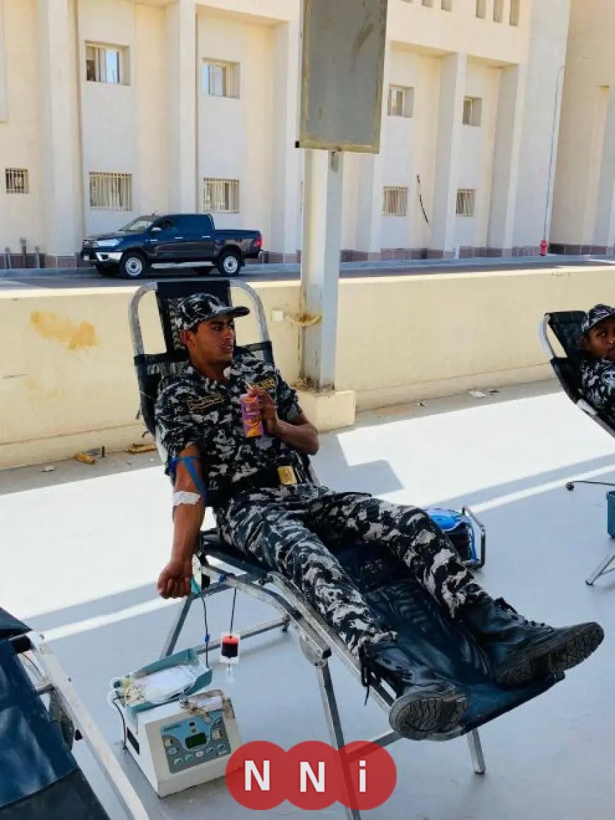 مديرية أمن البحر الأحمر تطلق حملة للتبرع بالدم لصالح المرضى والمصابين