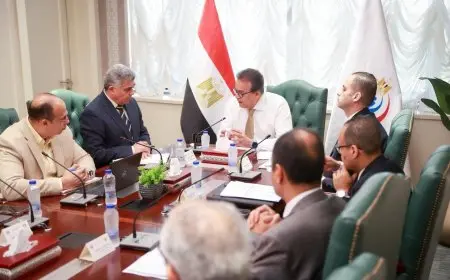 نائب رئيس الوزراء يناقش مع شركة «جريفولز إيجيبت» تعزيز التعاون في المجال الصحي