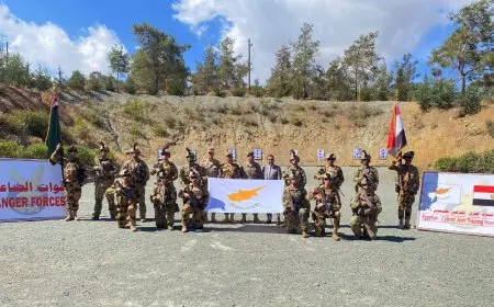 مصر وقبرص تنفذان التمرين المشترك “طليموس 2025”