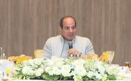 الرئيس السيسي يشارك في صلاة عيد الأضحى المبارك بمسجد مصر في العاصمة الإدارية الجديدة