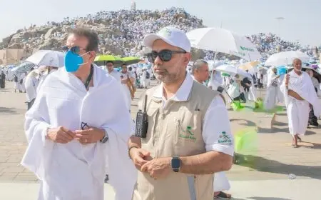 وزير الصحة يجتمع مع نظيره السعودي للاطلاع على صحة الحجاج المصريين