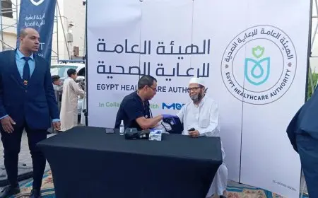 الرعاية الصحية: الفرق الطبية تتواجد في الساحات والميادين لتقديم الفحوصات للمواطنين خلال أيام العيد