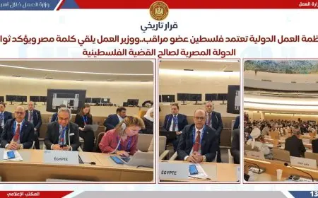 وزير العمل يتصدر أنشطة مؤتمر العمل الدولي في جنيف ويبرز جهود مصر في تعزيز بيئة العمل