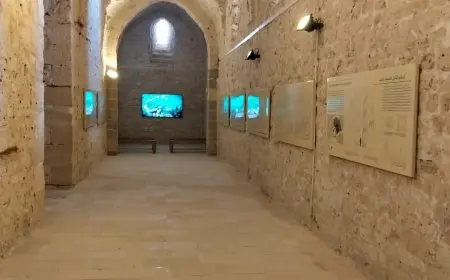 افتتاح مركز زوار قلعة قايتباي بالإسكندرية بعد استكمال تجهيزاته