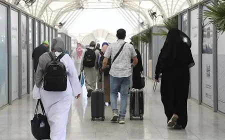 المدينة المنورة تستعد لتوديع الحجاج المغادرين جواً إلى مختلف دول العالم