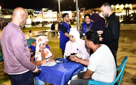 انتشار الفرق الطبية في الأماكن الأكثر ازدحامًا خلال احتفالات عيد الأضحى
