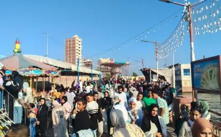 محافظ كفر الشيخ يتابع إقبال الآلاف من المواطنين على حدائق الأسرة والرحلات النيلية في اليوم الرابع من عيد الأضحى