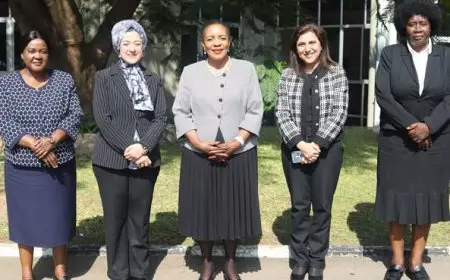 السفيرة المصرية تزور زامبيا وتلتقي برئيسة البرلمان لتعزيز التعاون الثنائي بين البلدين