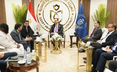 رئيس «الرعاية الصحية» يتباحث مع قيادات «روش» حول آفاق التعاون وتبادل الخبرات