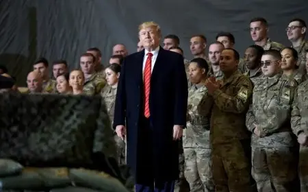 احتفالًا بعيد ميلاد ترامب.. عرض عسكري كبير في شوارع واشنطن اليوم